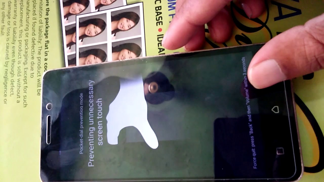 Lenovo k33a42 pocket dial prevention