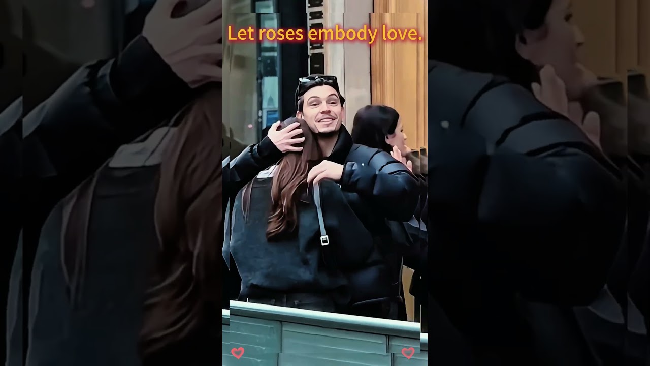 Let roses embody love.