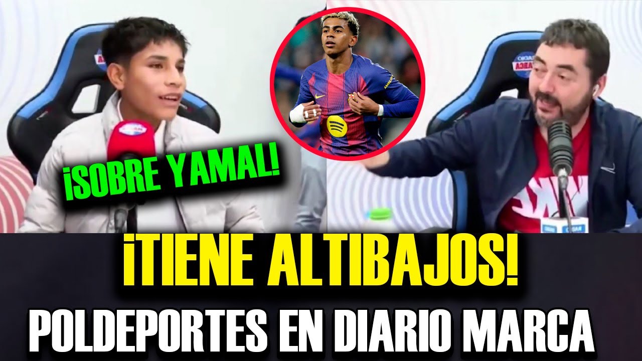 'Pol Deportes' se presenta en programa de España y sorprende con análisis de Lamine Yamal