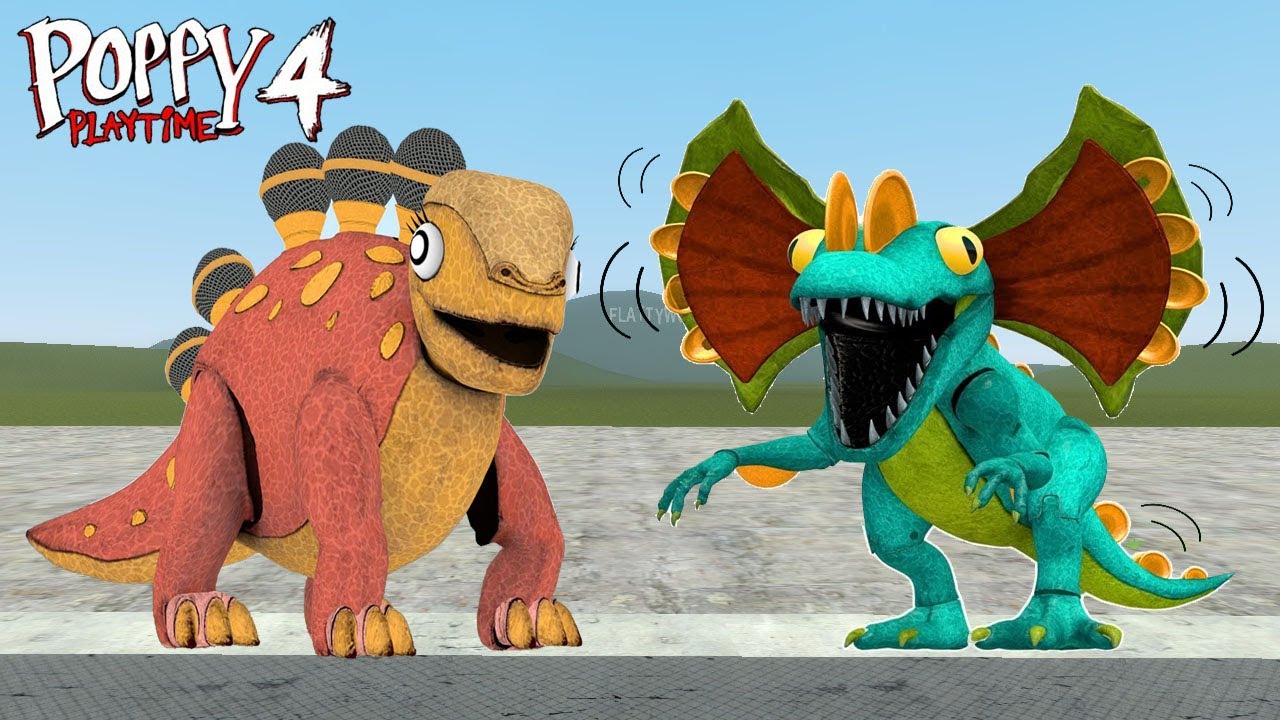 I FOUND STEGOPHONE DINO TOY FROM PIANOSAURUS FAMILY POPPY PLAYTIME 4 In Garry's Mod