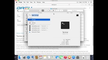 Dash: QT Wallet CheckSum Guide   Mac = G15E05