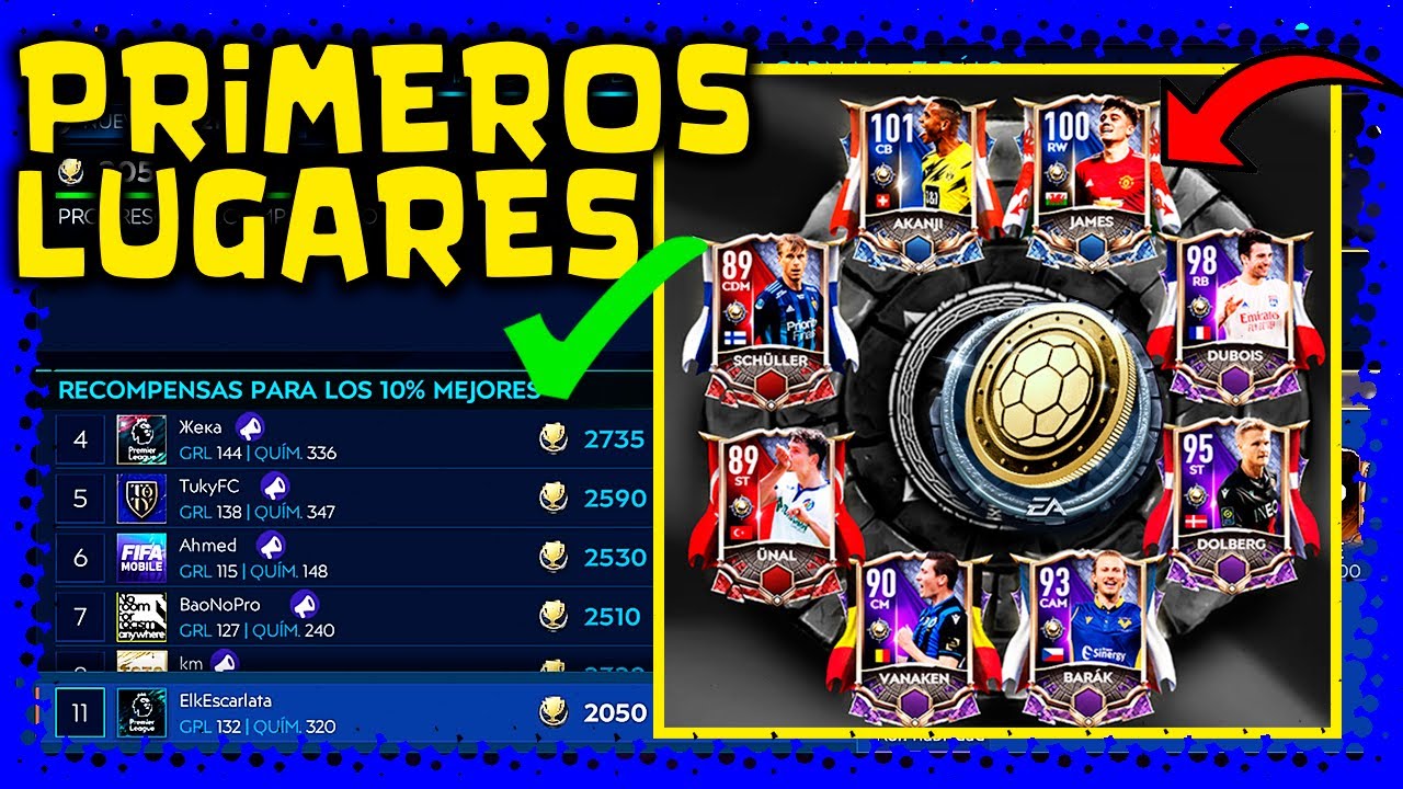 Consejos tabla primeros lugares, nuevos jugadores y más Fifa Mobile