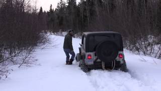 SNOW WHEELING - Gettin' in DEEP and LOVING it!!