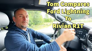 Tom Compares the Ford Lightning and Rivian R1T