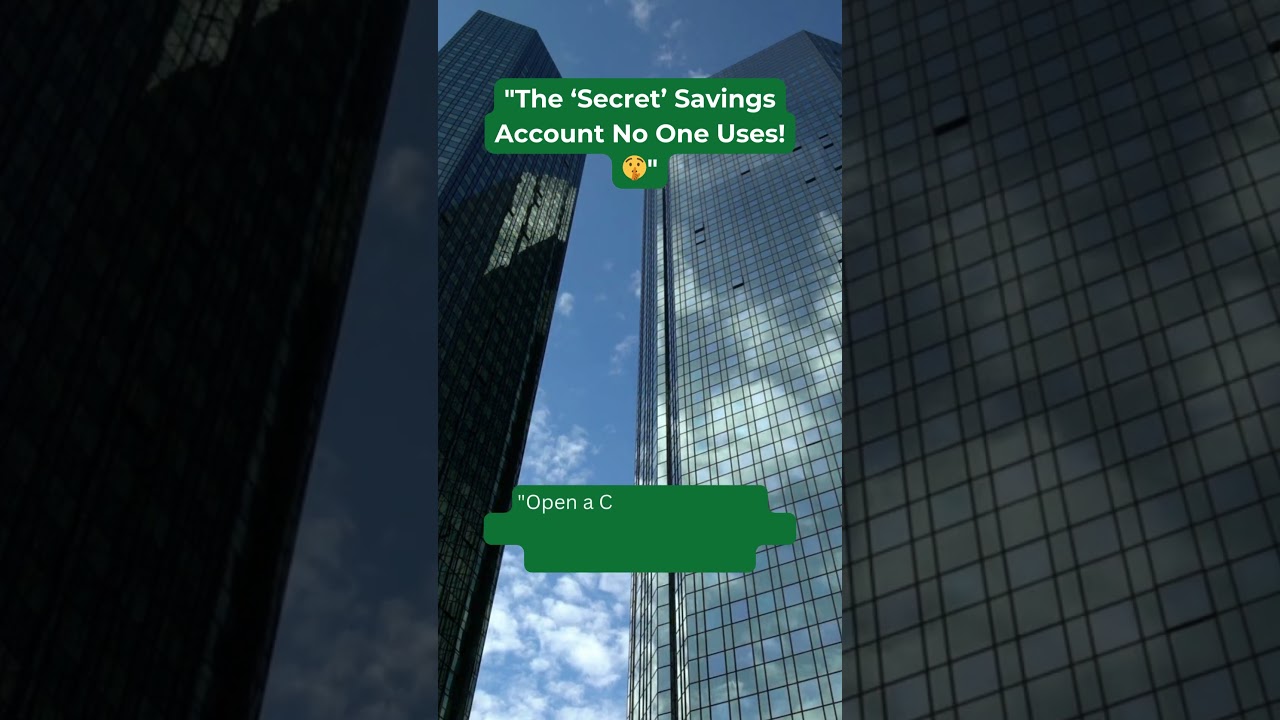 The ‘Secret’ Savings Account No One Uses! 