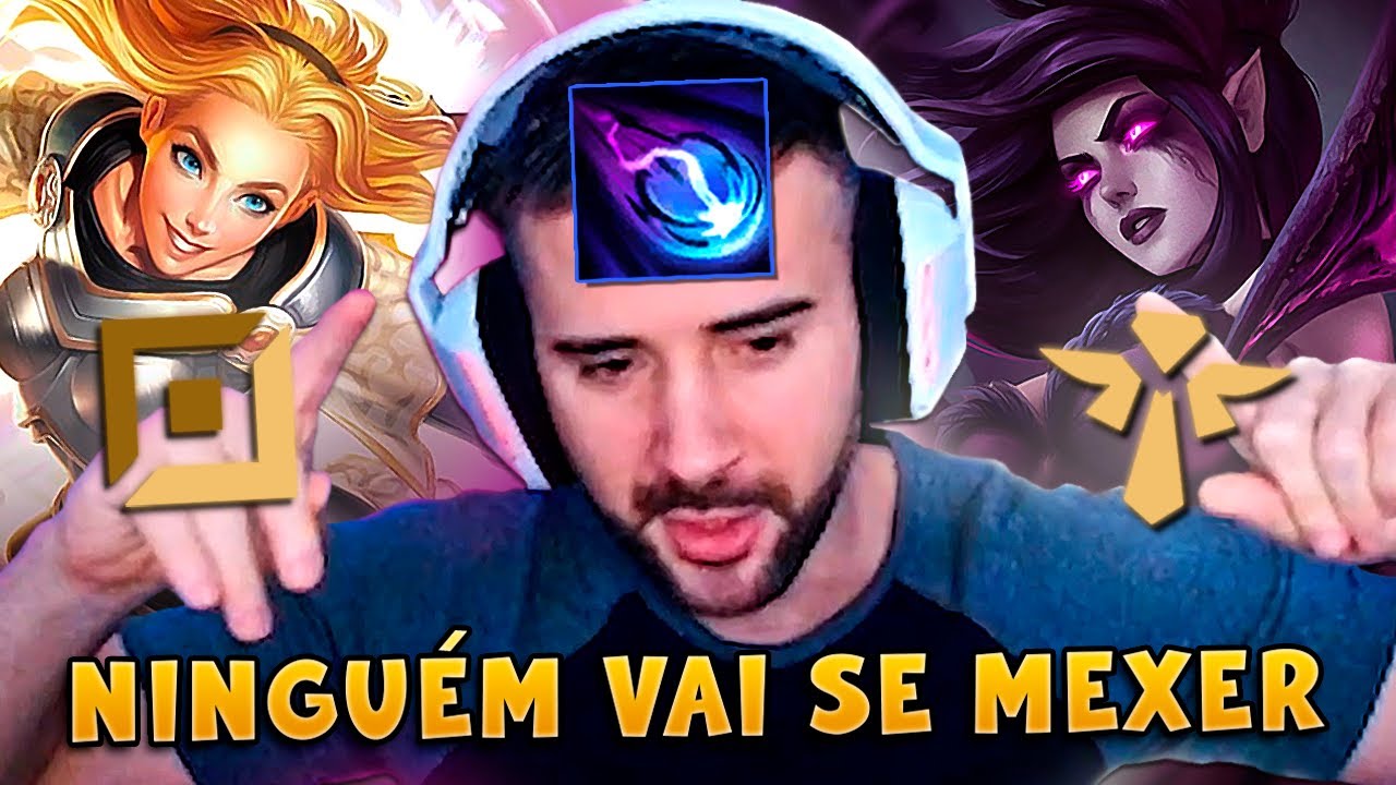 LUX E MORGANA NA BOT LANE DESCONECTANDO OS INIMIGOS