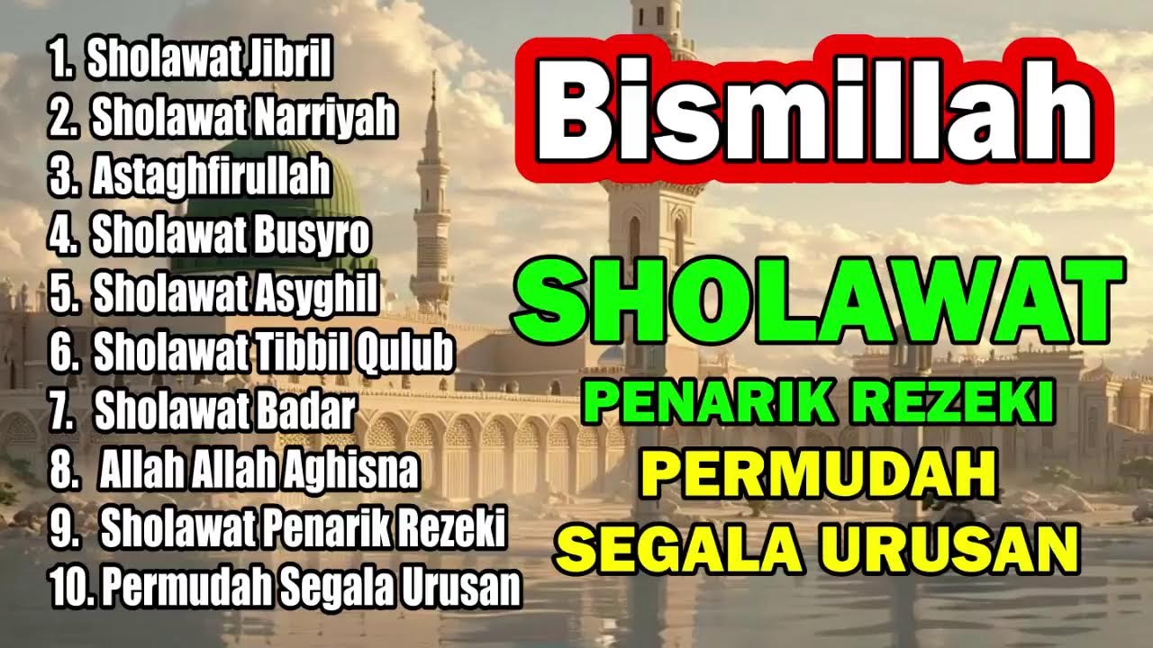 🔴 LIVE SHOLAWAT PENARIK REZEKI PALING BANYAK DICARI 2026 | Full Album