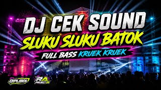DJ SLUKU SLUKU BATOK - FULL BASS KRUEK KRUEK 🔊 CEK SOUND PALING PECAH 2026