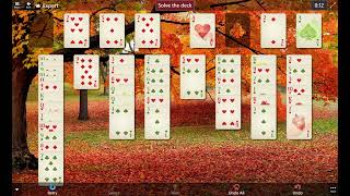 Star Club\Autumn Chill\FreeCell - #4: Expert - Solve the deck