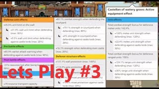 Goodgame Empire- Lets play#3 Peek at my castallen, making a good castallen, upgrading at Relicus.