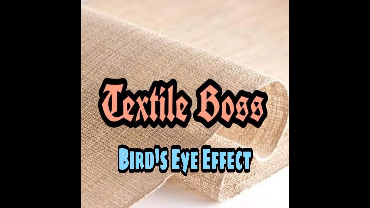 Bird's eye/spot effect||বার্ড'স আই/স্পট ইফেক্ট ||Fabric Structure||Color Design Part-3||Textile Boss