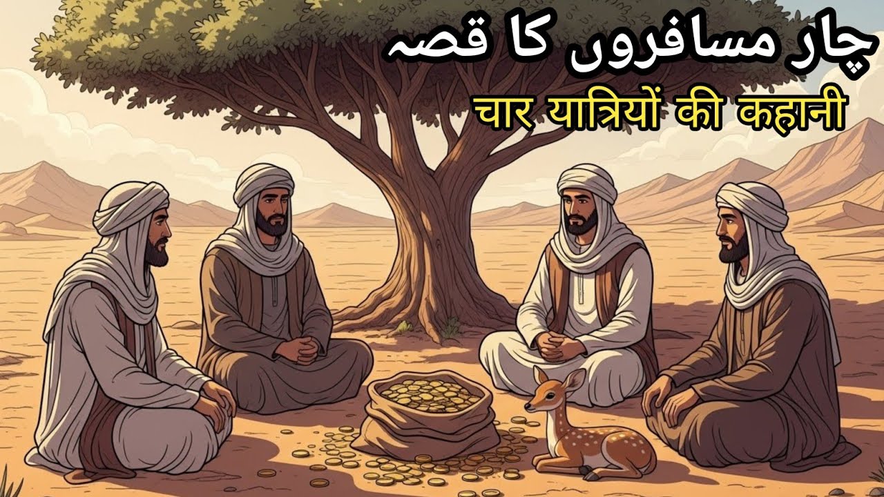 The Tale of the Two Travelers (Hindi Urdu Moral Story)