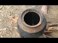Primitive Technology - Finding chickens in wild for food - take to cook eating delicious