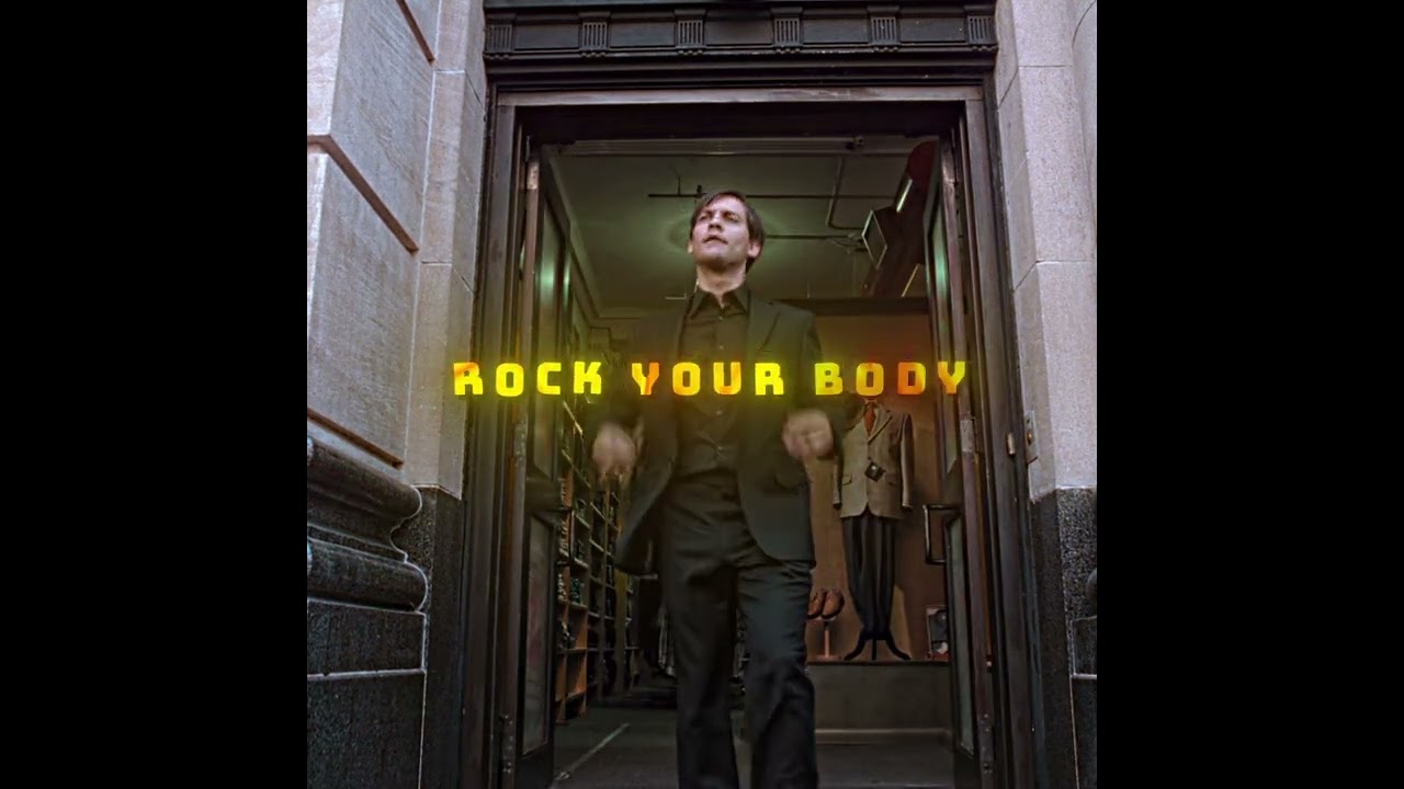 Rock Your Body 🎵🎶 - Spiderman Edit - ROCK THAT BODY - THE BLACK EYED PEAS (Slowed + Reverb) #edit