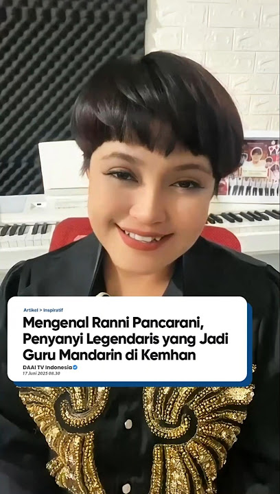 Penyanyi ini jadi guru Mandarin di Kemhan❤️❤️❤️