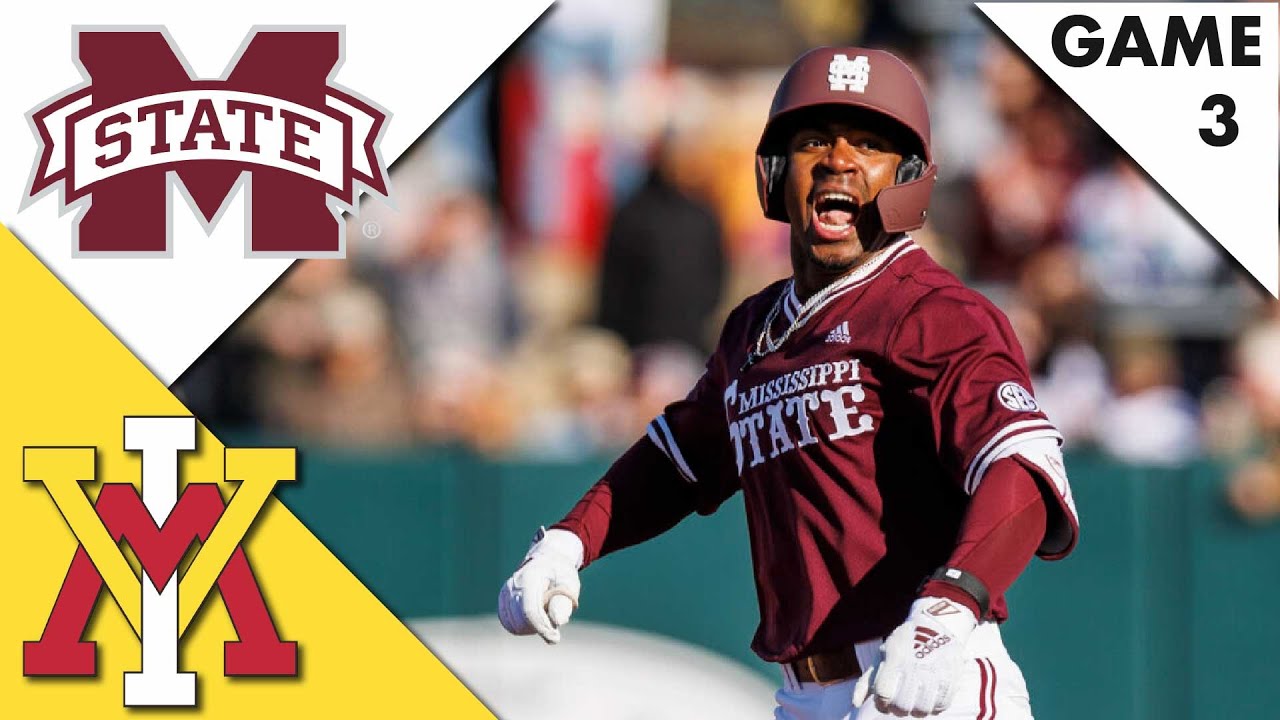 Baseball Powers Past VMI to Win Series - Mississippi State