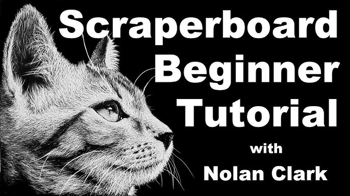 How to Scratchboard Animals Course - Online Art Lessons