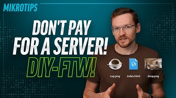 Host a webserver on your router using CONTAINERS!
