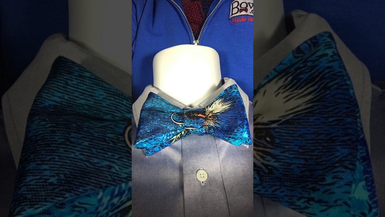 Tying Your Bow Tie: Fly Fishing Flies-Bowtie com - YouTube