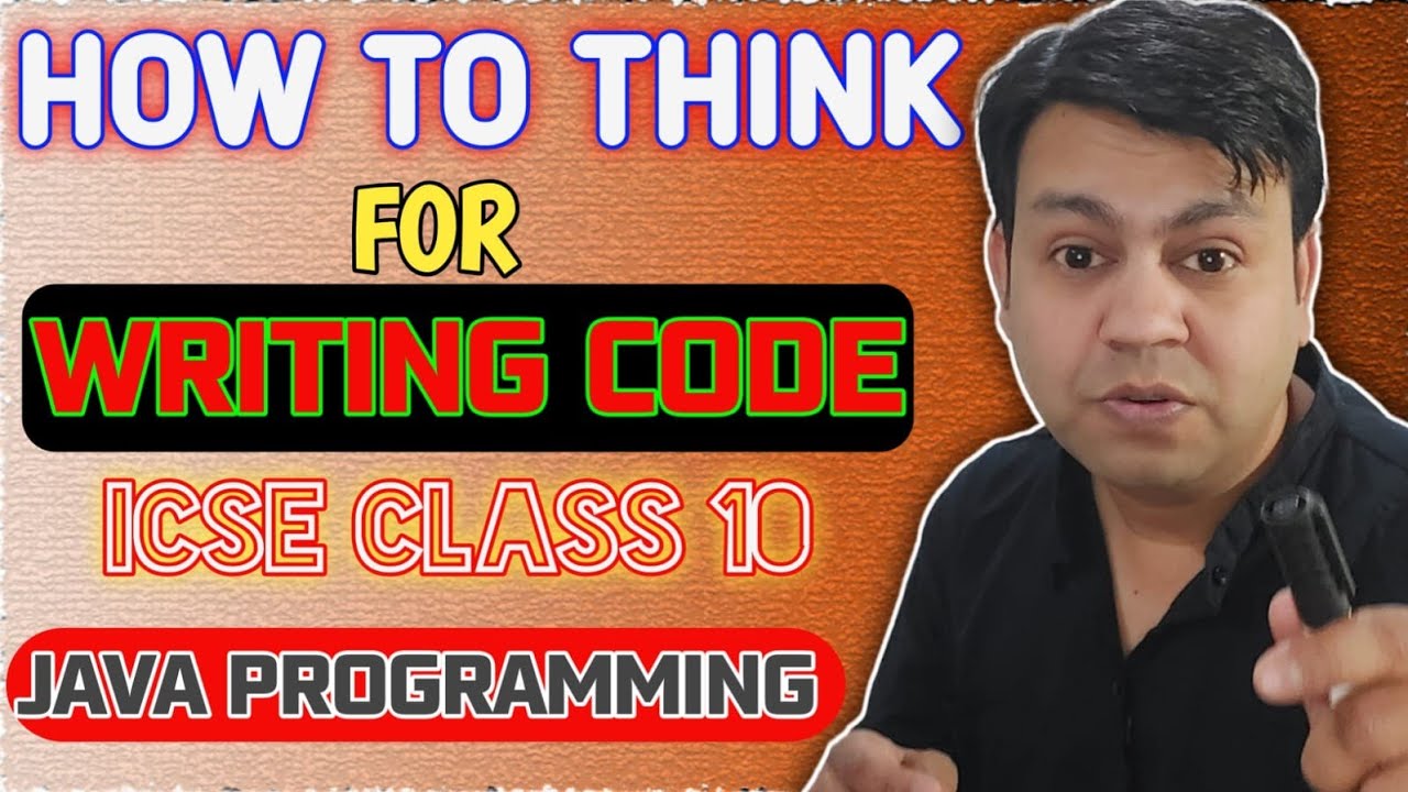 Write Code Manually how to think for writing code || #ypcomputerclasses - YouTube