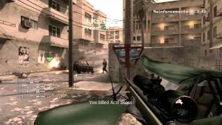 cod4 first game on in a while !