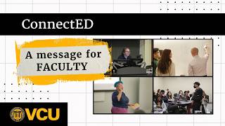 ConnectED - A Message for Faculty