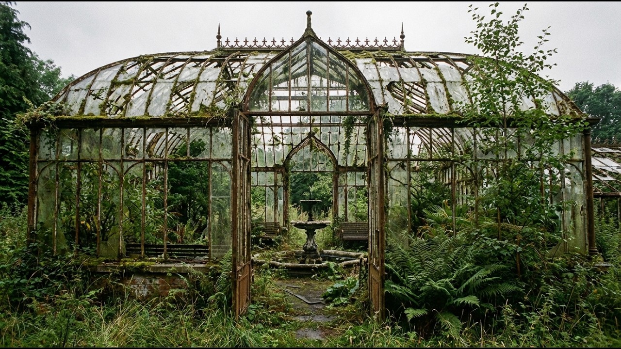 I Turned an Abandoned Victorian Glasshouse into a Luxury House (ASMR)
