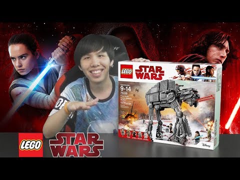 ต่อเลโก้ Star Wars: The Last Jedi หุ่นพิฆาตฝ่ายปฐมภาคีบุก【LEGO: First Order Heavy Assault Walker】