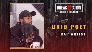 UNIQ POET - Light of Nepali Hiphop [EP. 35] | Nepali Hiphop | Hiphop Podcast | BreakStation