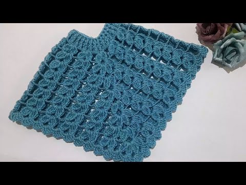 Teaching Crochet A Two Stitch Poncho Suitable For All Ages 