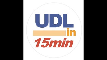 UDL in 15 Minutes with Jane Somanje