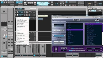 Sonar X1 and Stylus RMX Using Multiple Tracks
