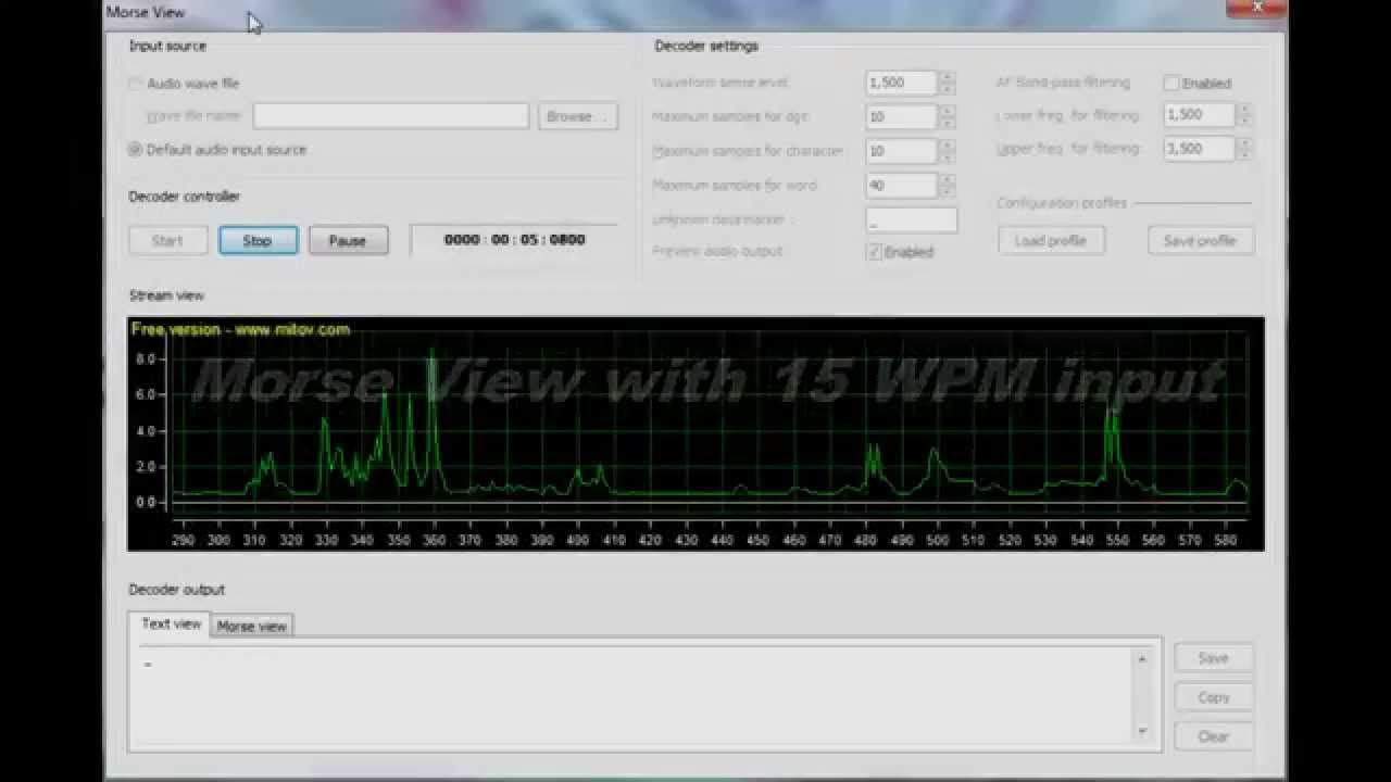Ham Morse Code Decoder Software - franchisenew