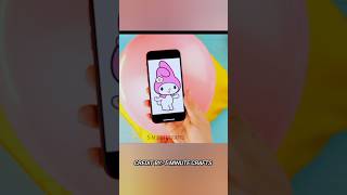 😱 balloon Mein drawing banane ka tric #shortsfeed #shorts