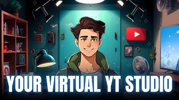 How to Create YouTube Studio Backgrounds with Canva