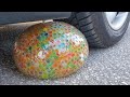 Crushing Crunchy & Soft Things by Car! EXPERIMENT CAR vs GIANT COCA COLA BALLOON