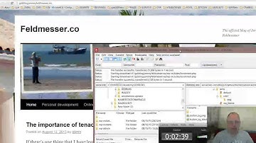 Wordpress (or any other blog ) backup using Filezilla