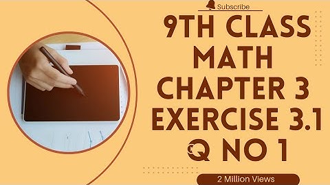 Class 9th Math chapter 3 Exercise 3.1 question number 1 full Set Builder notation new book 