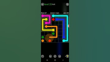 Flow free (classic pack 8x8 level 25)