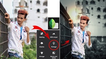 Snapseed Dark Black Tone Photo Editing | Snapseed Photo Editing 2020 New Tricks 🤔