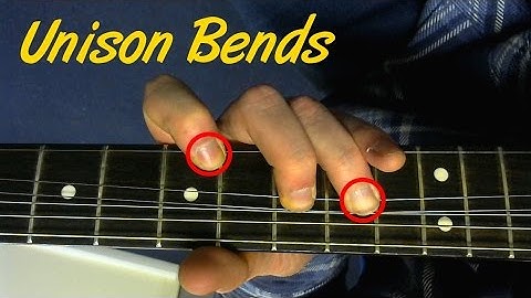 How Unison Bends Inject Feeling Into Solos