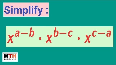 Simplify an expression of indices || simplifying exponential expressions