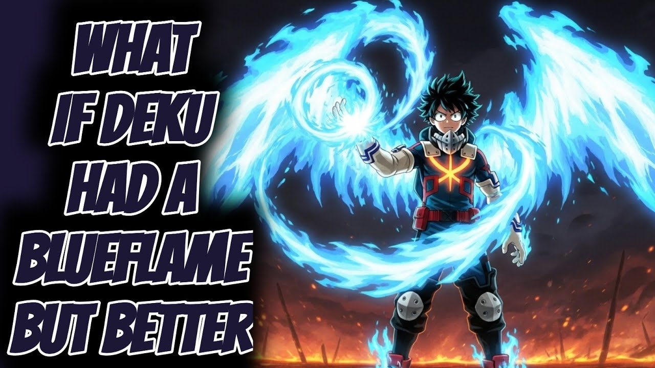 what if deku had a Blueflame but better than Dabi