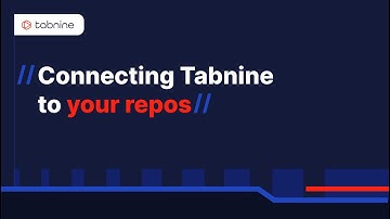 Connecting Tabnine to your repos