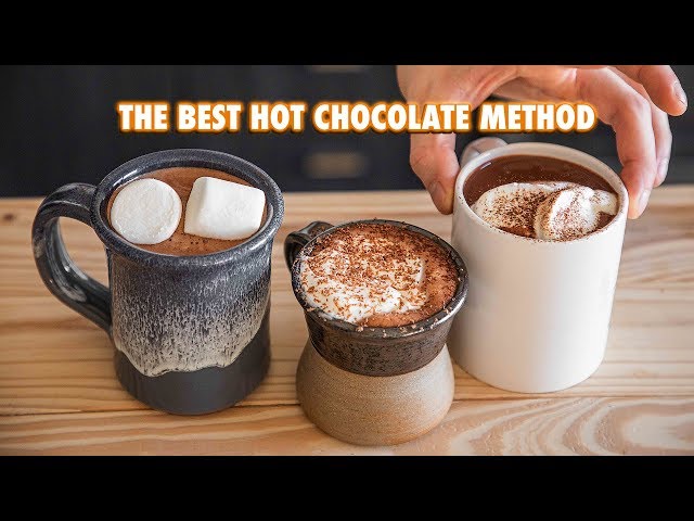 How to Make The Best Hot Chocolate Of All Time (4 ways) class=