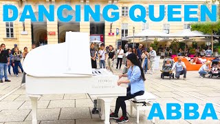 Street Piano | DANCING QUEEN - ABBA | YUKI PIANO