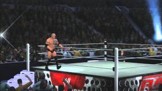 WWE 12 | The Rock Entrance