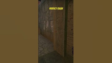 PERFECT FLASH ON MIRAGE APPS #shorts #csgo