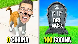 ŽIVIM KAO MAČKA OD 0 DO 100 GODINA!!