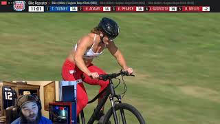 2020 CrossFit Games - Women's Event 8 Bike \/ Rope Climb - Live Reaction